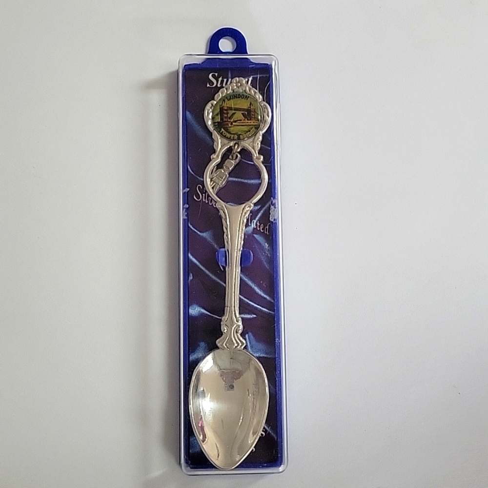 London Tower Bridge Collector's Spoon Silver Plated